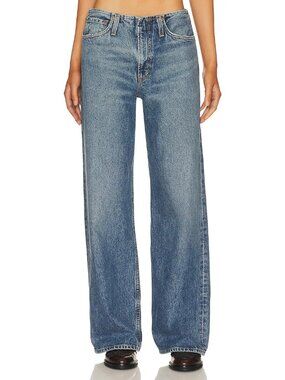 Agolde Lex No Waistband Low Slung Baggy Jeans Size 31